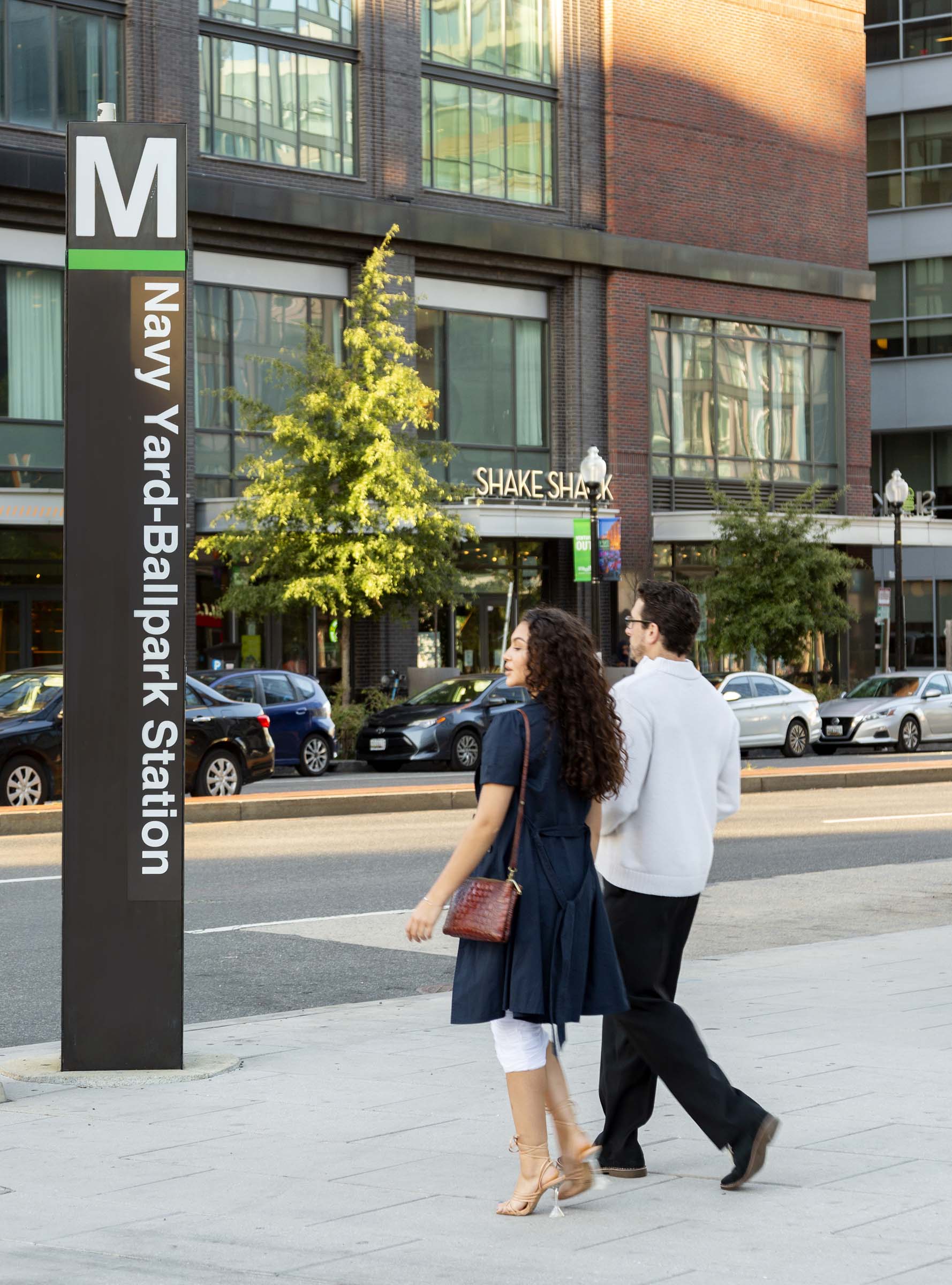 Neighborhood metro station