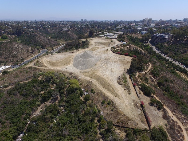 Camden Hillcrest empty construction site