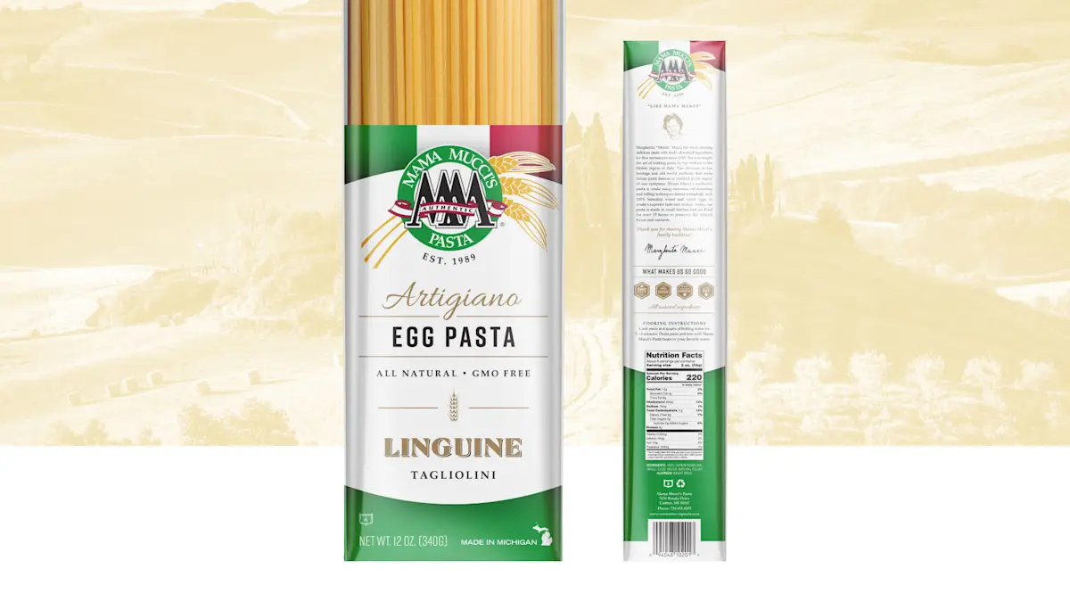 Mama Mucci's Pasta — Graphic Design
