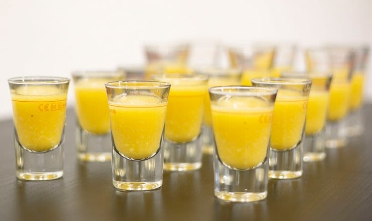 Gesunde Ingwer-Shots Ingwer-Shots