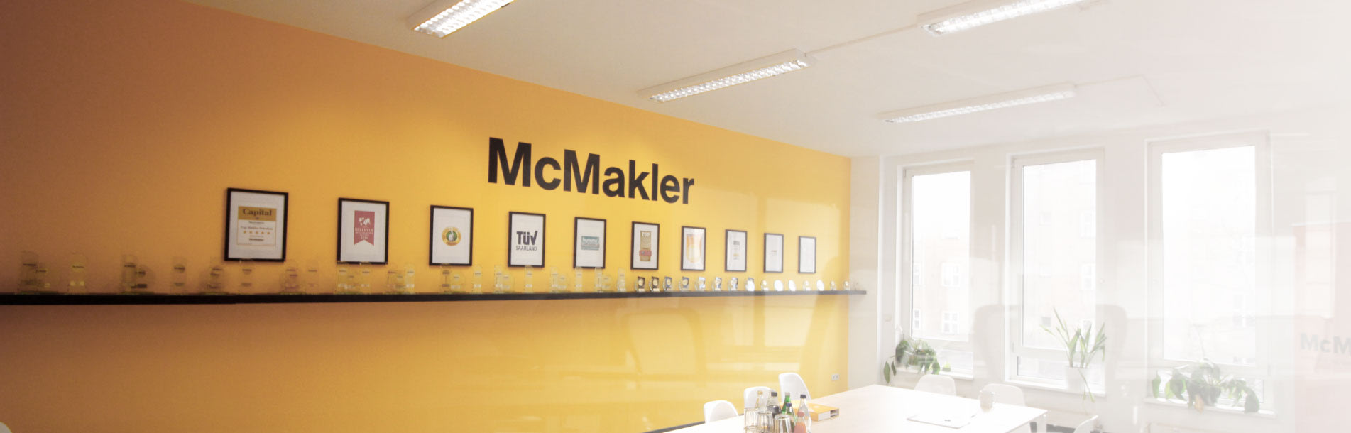 Meetingraum im Berliner Headquarter Meetingraum im Berliner Headquarter