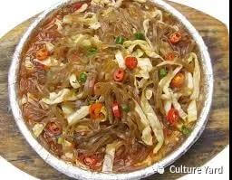Traditional Chinese cuisine: fensi