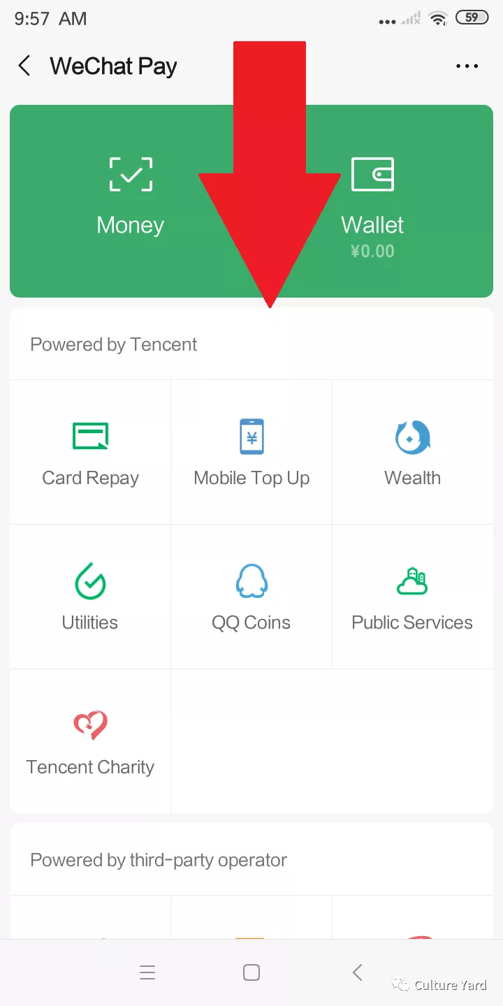 Pay inside wechat mini apps