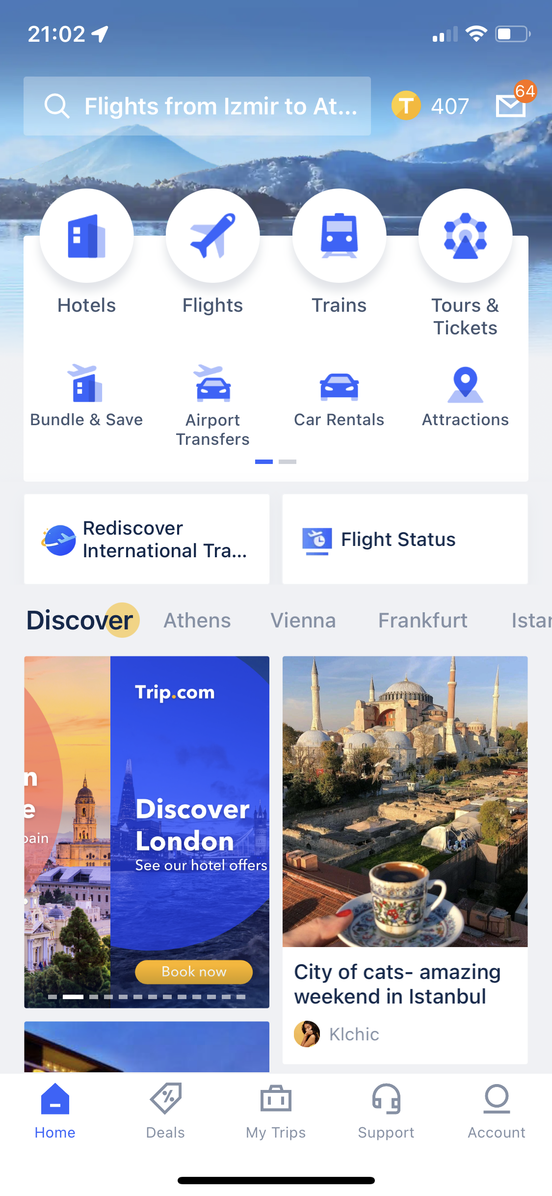 Trip chinese travel booking app