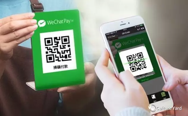 Pay with WeChat by scanning QR