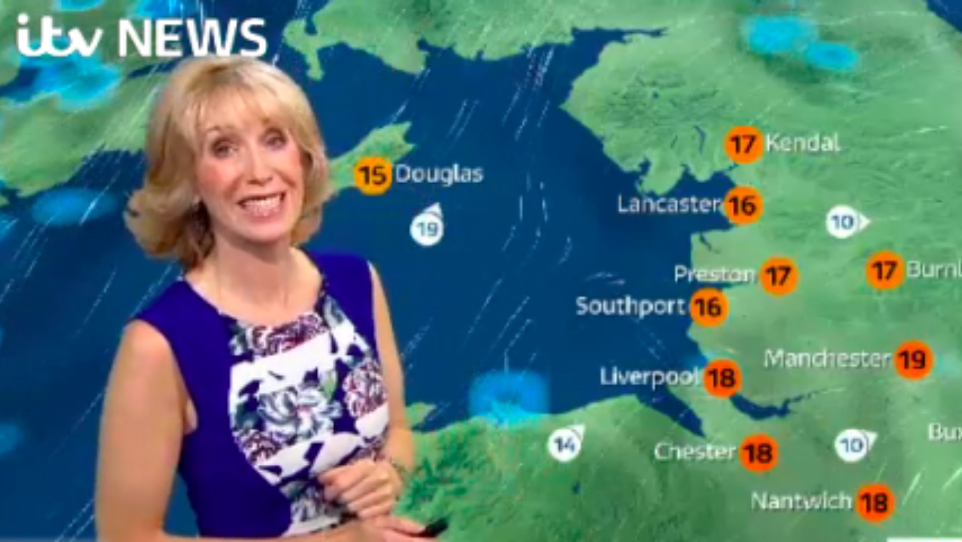 Here S Emma With Your Latest Granada Weather Itv News Granada