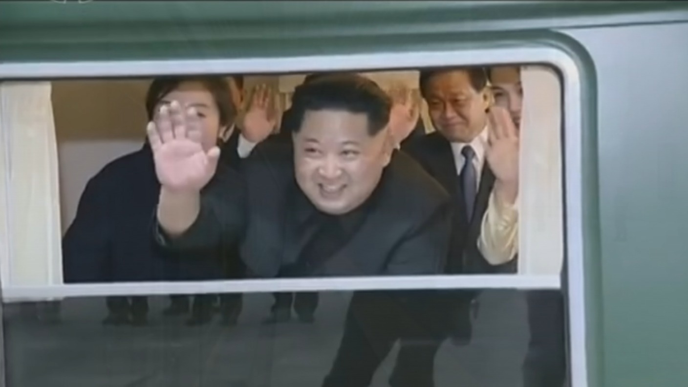 Inside Kim Jong Un S Bulletproof Train To China Itv News