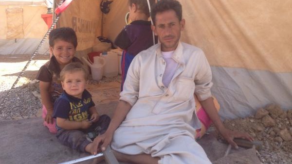 Families Displaced By Islamic State Forces Say They Support Air Strikes