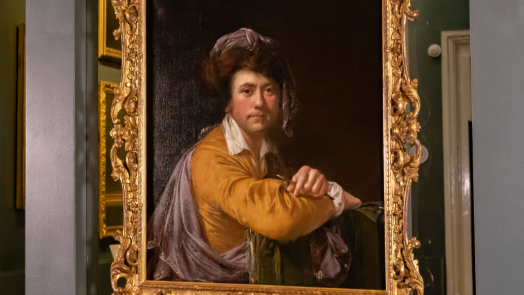 World Famous Joseph Wright Portrait On Public Display In Derby Museum