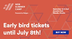 You can still get your early bird ticket - until July 8th