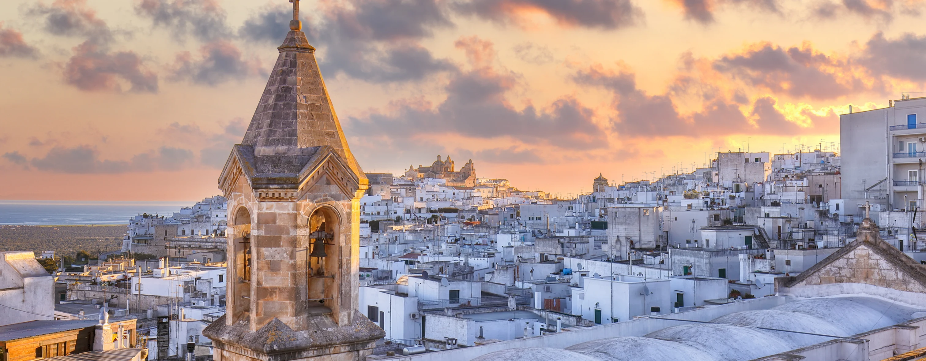 Vista di Ostuni dalla torre del Duomo di Santa Maria Assunta