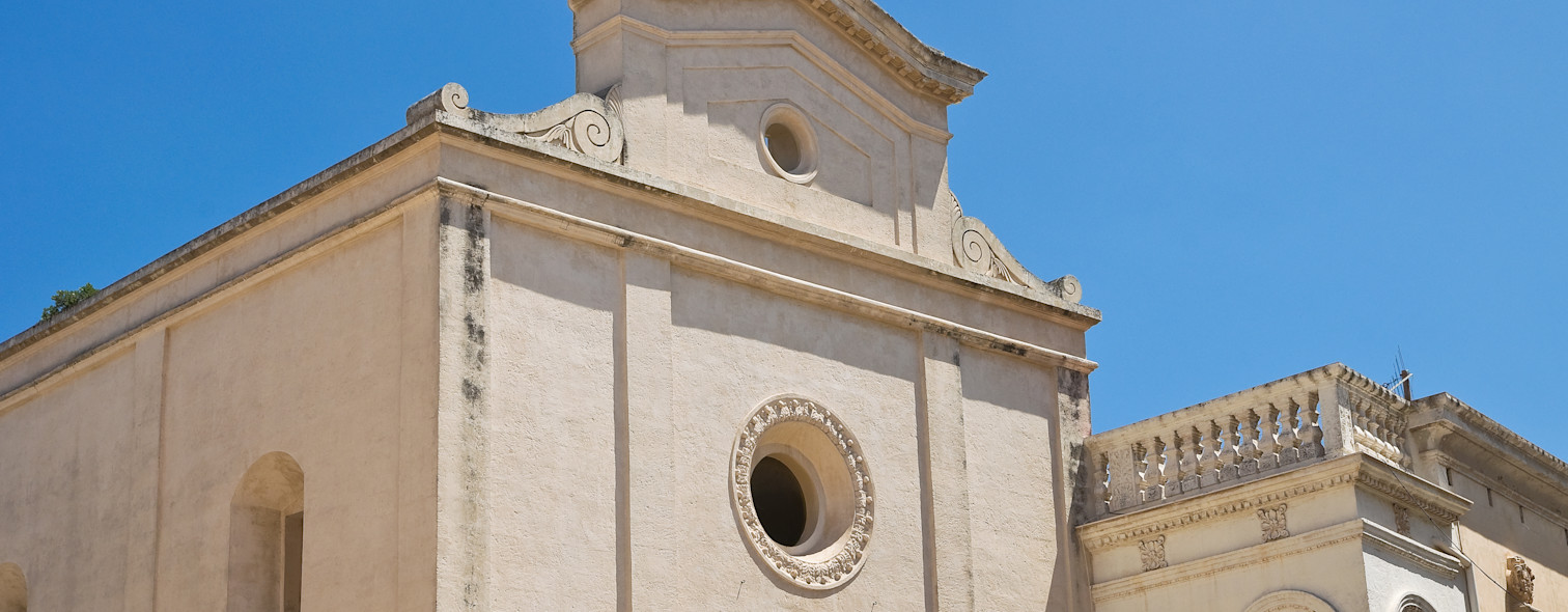 Façade of the Church of San Nicola in Fasano