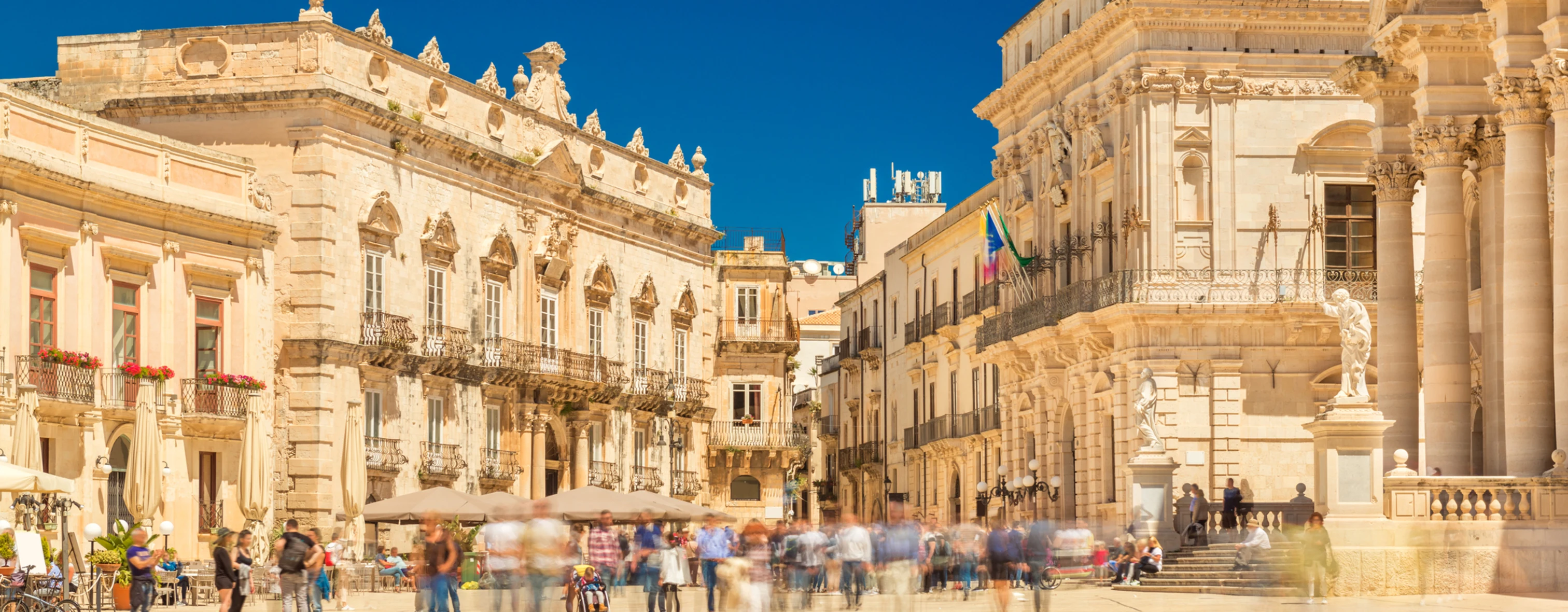 Piazza Duomo a Siracusa