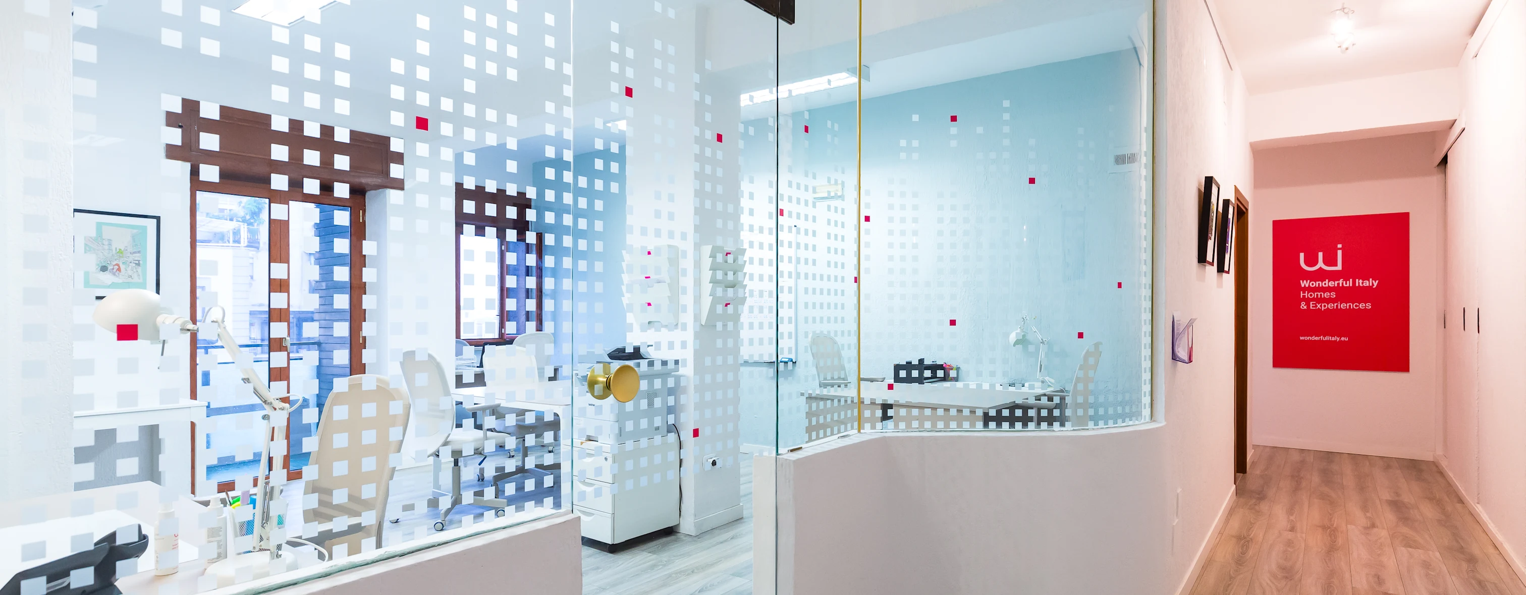 The interiors of Wonderful Italy's office in Naples