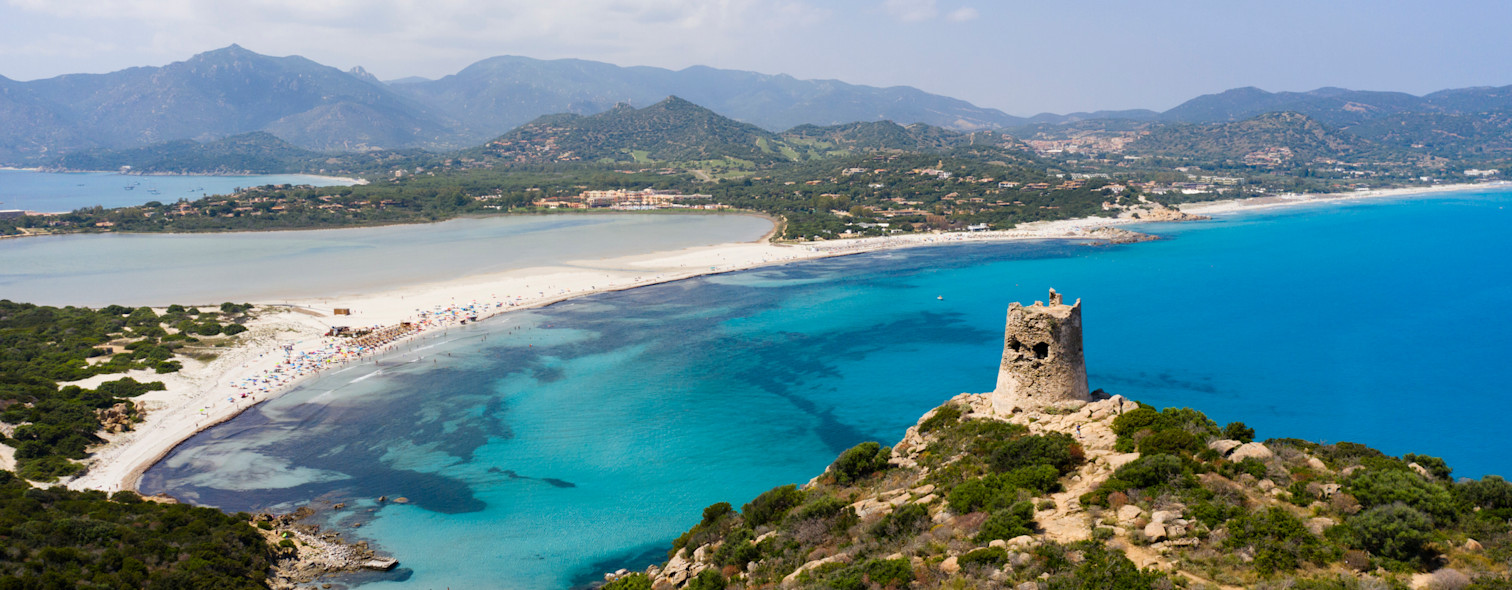 Porto Rotondo as seen from above