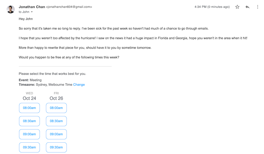 Best sales prospecting tools: Calendly