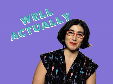 Well actually gif