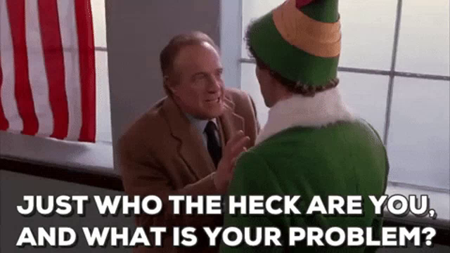 Elf who are you meme