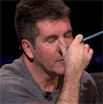 angry simon cowell reaction