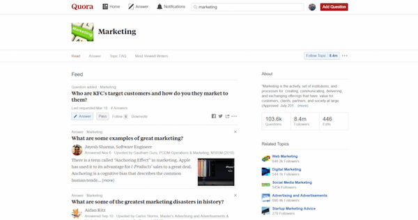 top lead generation tools quora