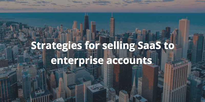 how to sell software services strategies for enterprise