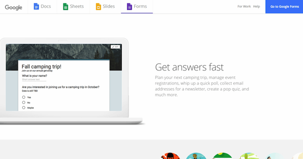 top lead generation tools google forms