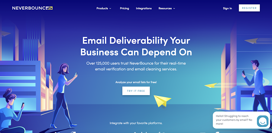 NeverBounce email deliverability