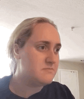 contemplate face reaction