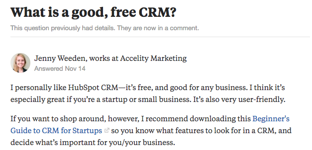 b2b lead generation quora