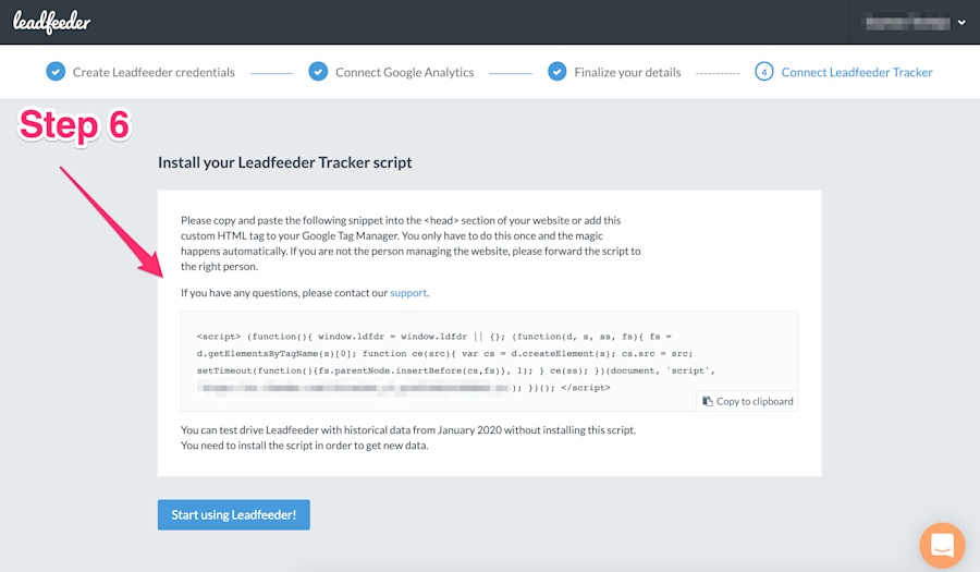 best website analytics tools leadfeeder tracker
