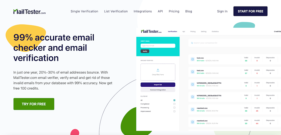 MailTester software