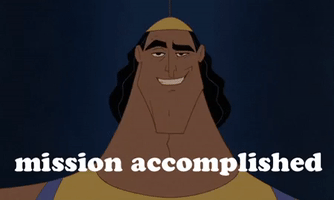 mission accomplished reaction