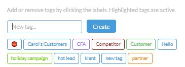 sales revelant tags
