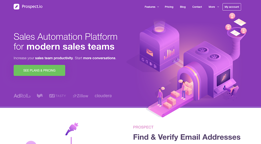 Best sales prospecting tools: Prospect.io