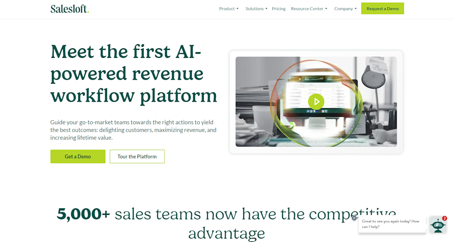 Salesloft sales prospecting tool