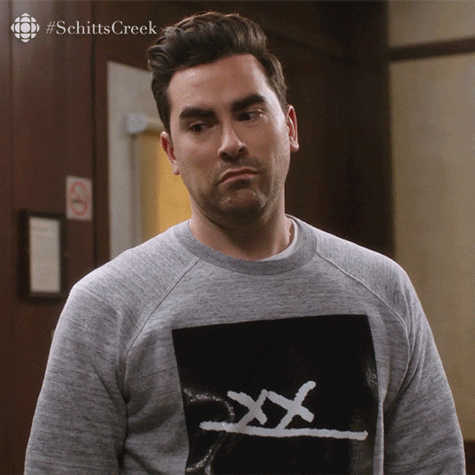 Schitt's Creek David gif