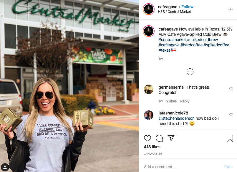 retargeting ad cold brew