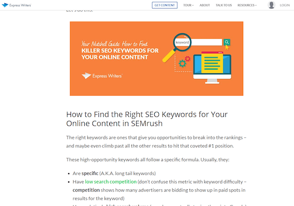 b2b content marketing generating leads express writers