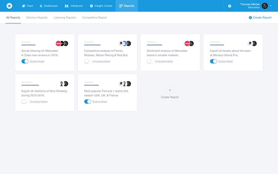 Best sales prospecting tools: Mention