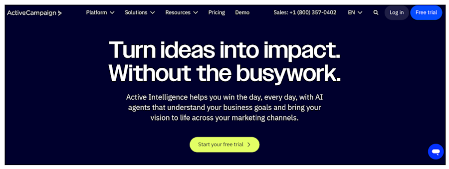 marketing automation tools activecampaign