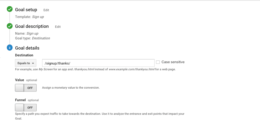 analytics conversion