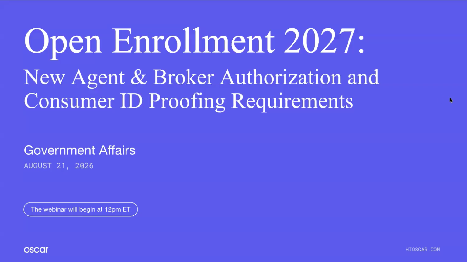 OE27 Broker Regulatory Education Series: Identity Proofing