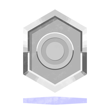 Illustration of a silver badge representing Oscar's Silver Plan tier