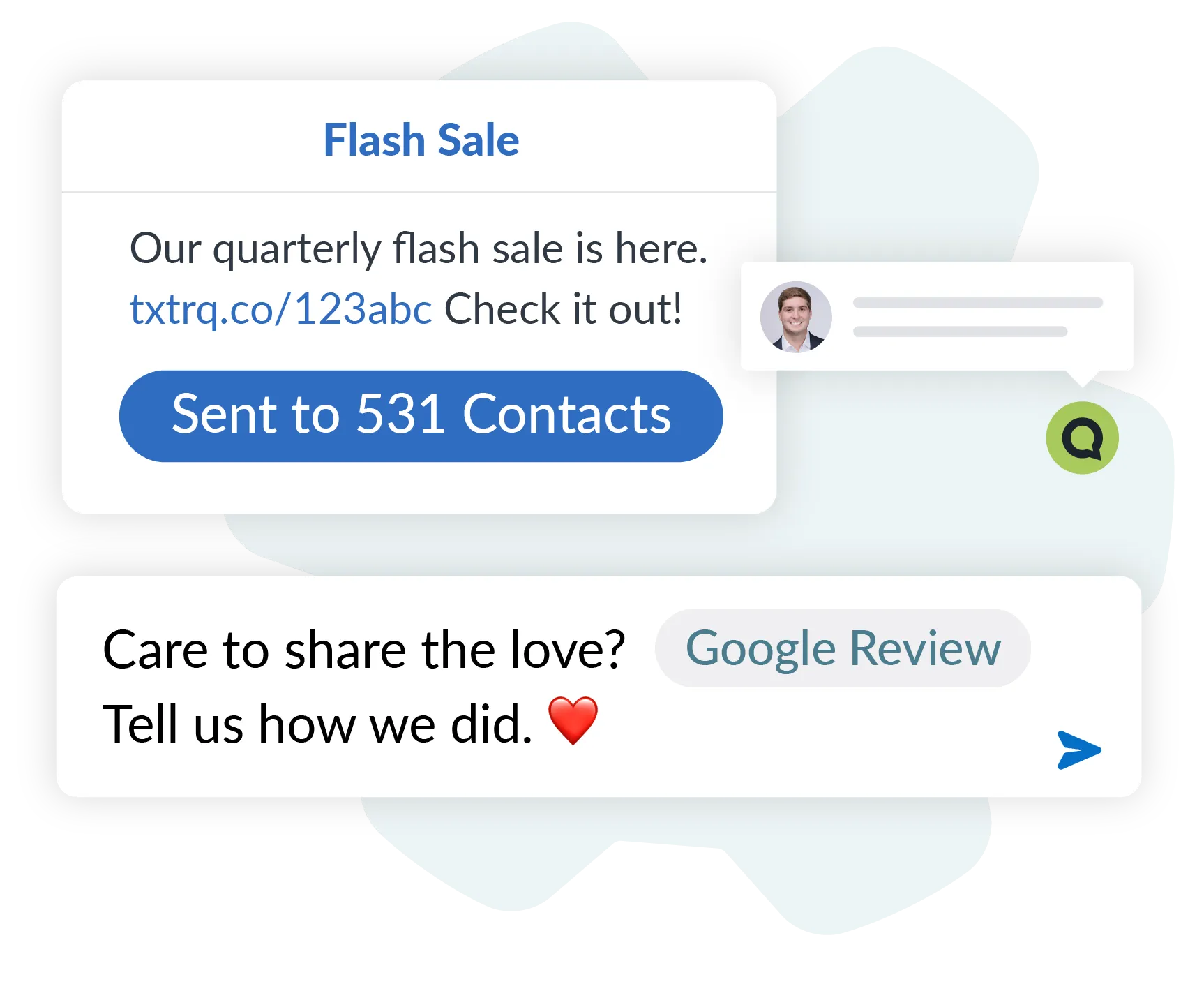 Text Request Major Texting Features