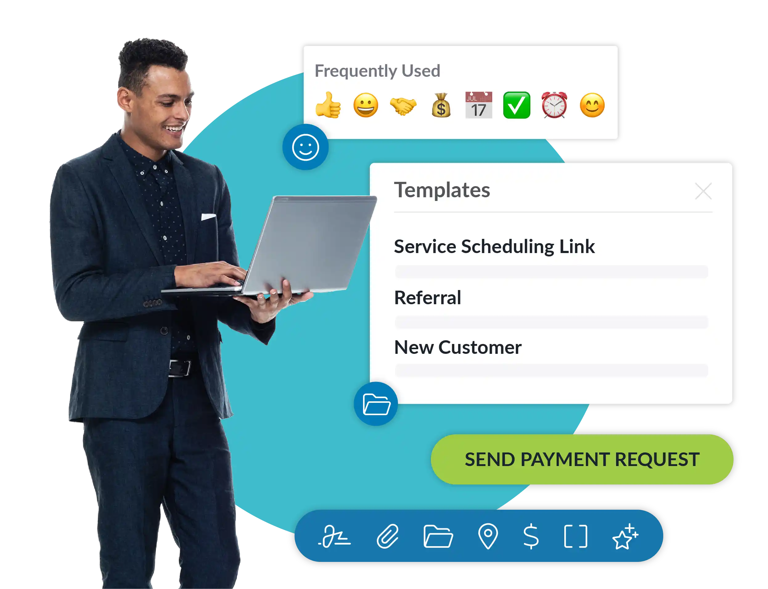 Business Texting Features from Text Request