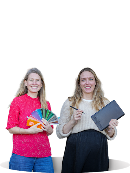 Martine en Janneke - Grafisch vormgevers
