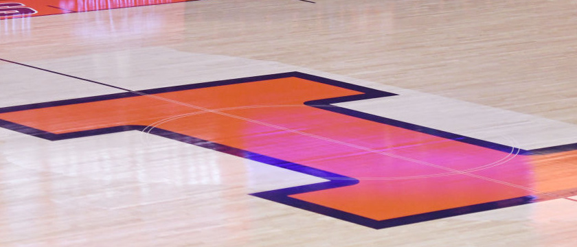 Illinois NCAAB court