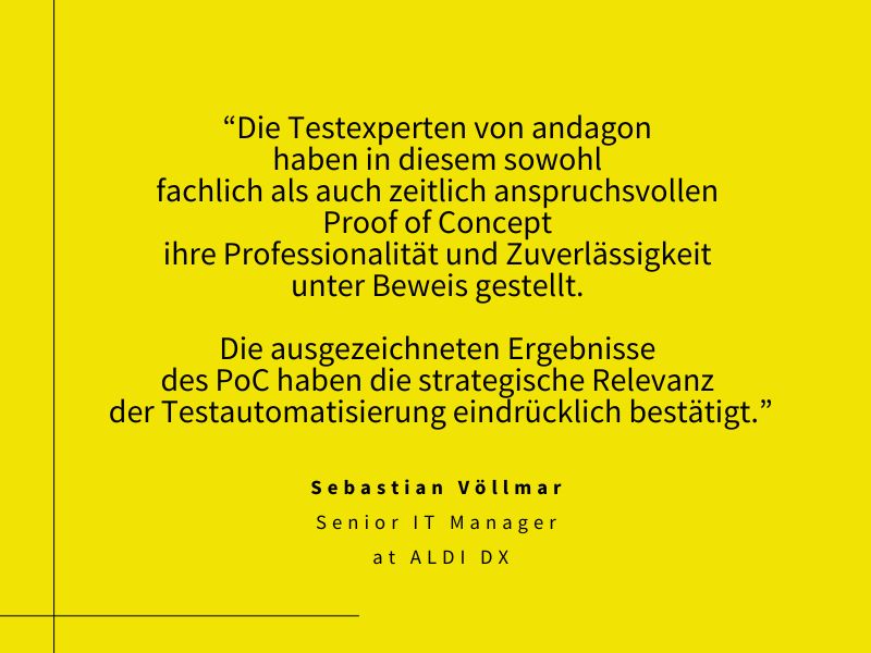 Kundenreferenz ALDI DX