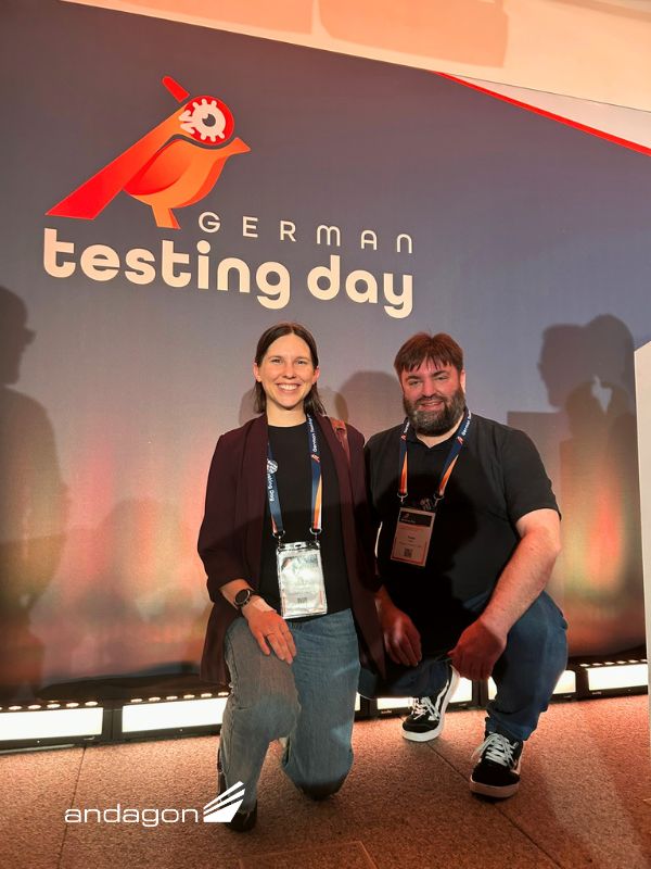 Das andagon Team beim German Testing Day 2026
