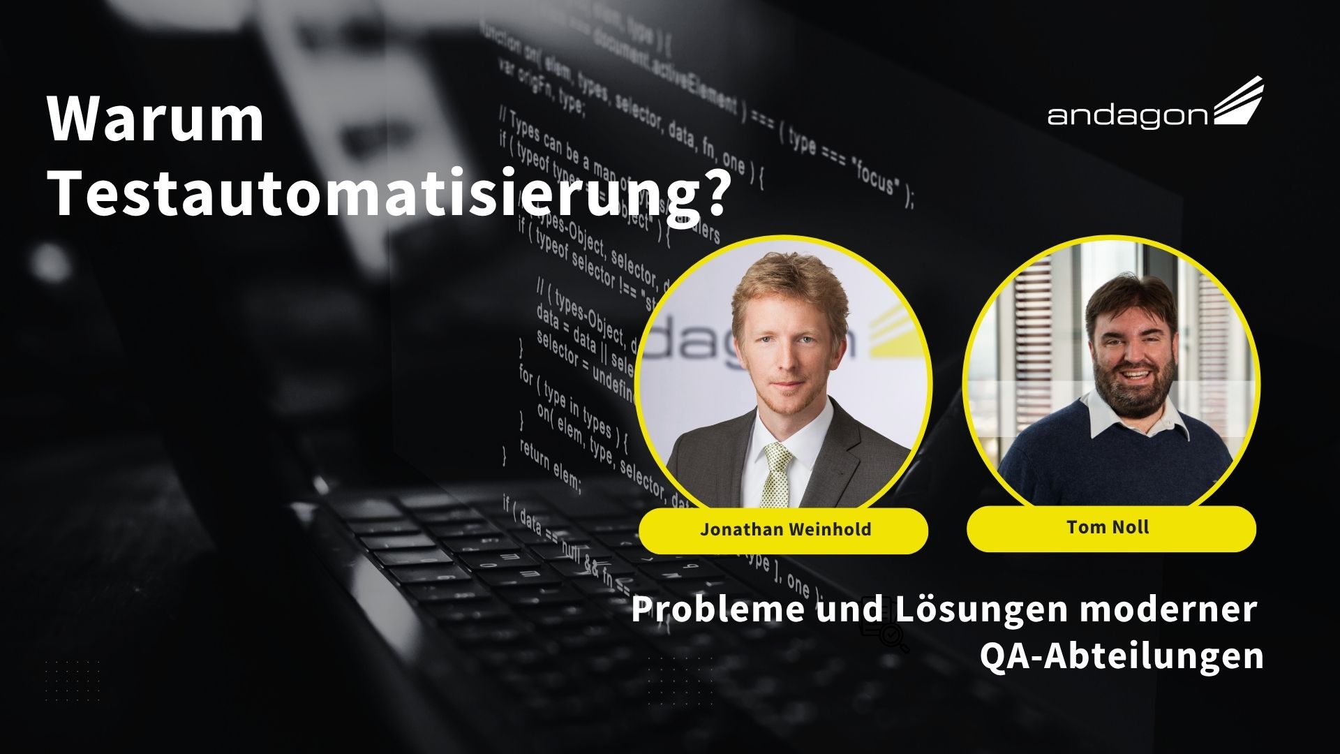 Webinar “Warum Testautomatisierung? – Probleme und Lösungen moderner QA-Abteilungen”